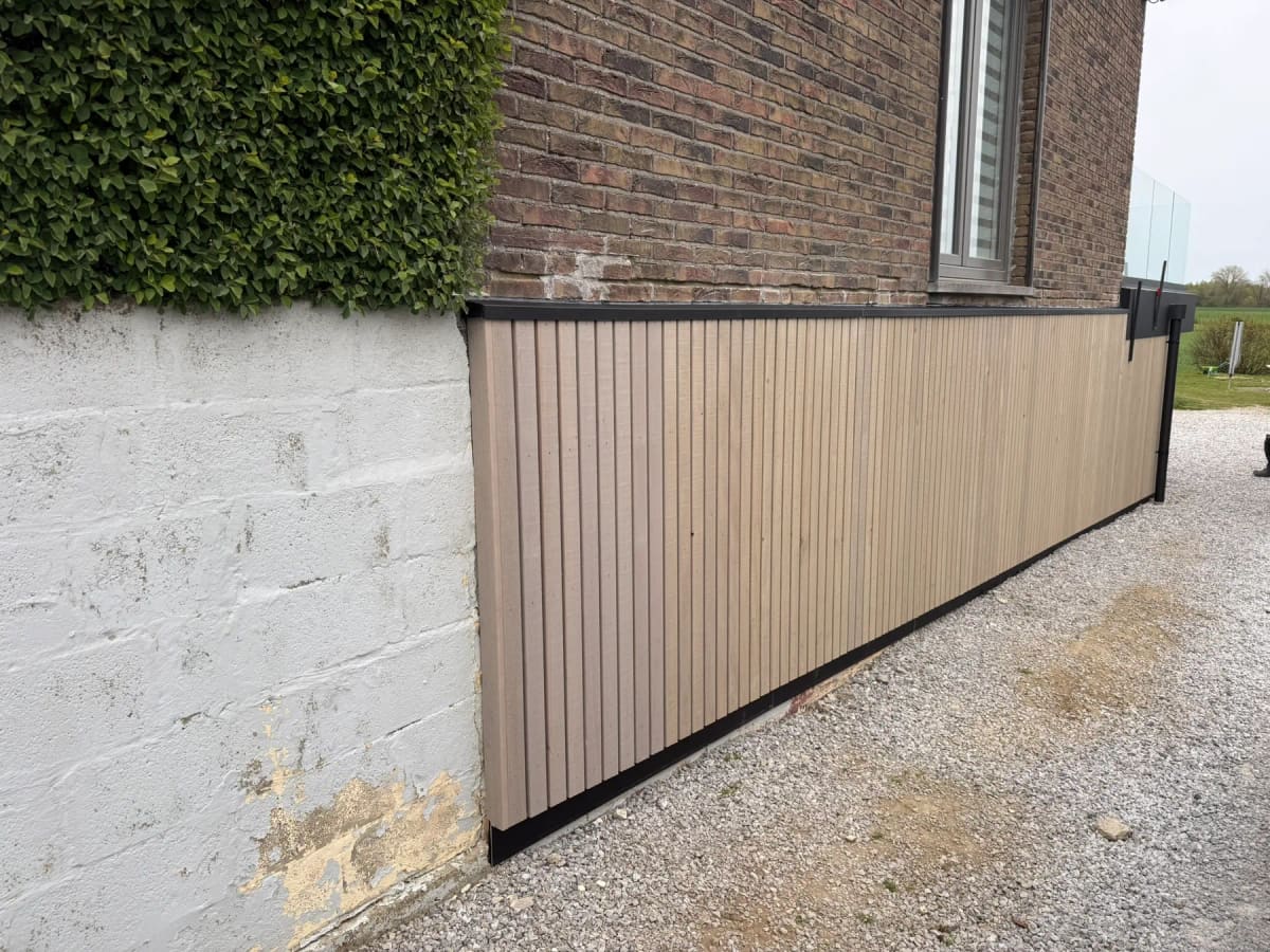 Détail 1 du projet Bardage contemporain à Florennes