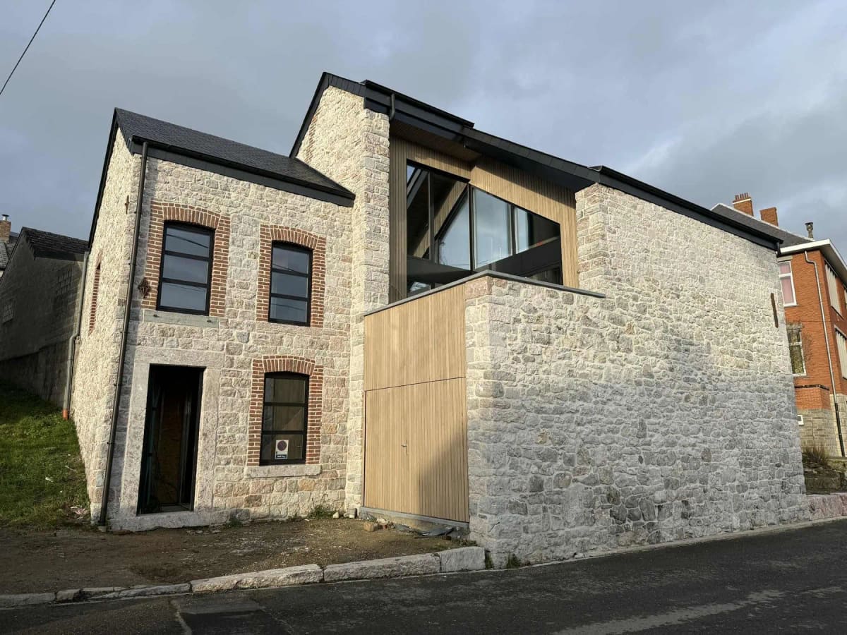Rénovation complète d’une grange à Merlemont, Rénovation à Merlemont