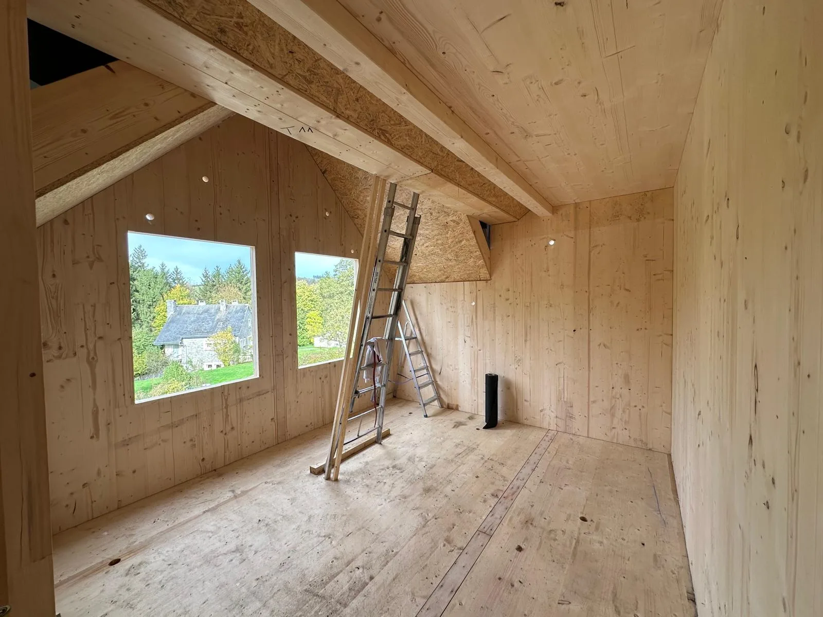 Détail 2 du projet Maison complète en CLT à Bure